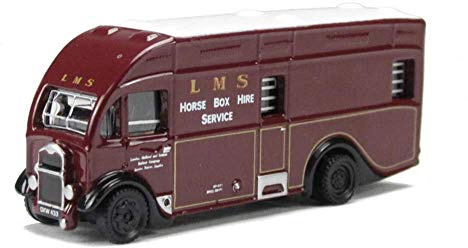 Oxford Diecast 1:148 LMS Albion Horsebox Collectable model NAH005
