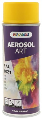 DUPLI-COLOR 131462 AEROSOL ART RAL 1021 rapsgelb matt 400 ml