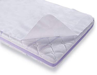 Träumeland wasserdichte Betteinlage/Matratzenschoner mit 100% Baumwolle, Größe 70 x 100 cm