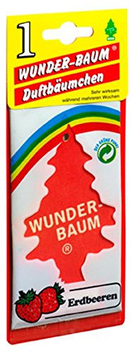 5 x Wunderbaum Lufterfrischer Erdbeere 134209