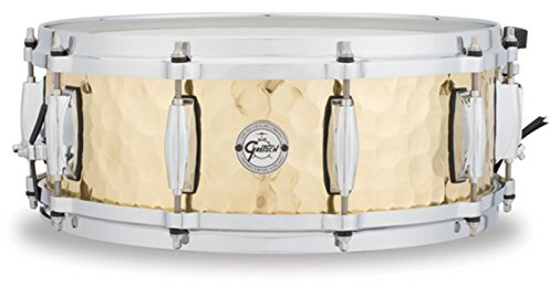 Gretsch Drums Full Range Series S1-0514-BRH 5x14 Hammered Brass Snare Drum