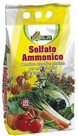 SOLFATO AMMONICO CONCIME AZOTATO CONFEZIONE DA 5 KG