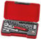Tengtools T1424S 24-Piece 1/4 Socket Set