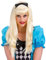 Wicked Ladies Storybook Alice Blonde Wig Fancy Dress Accessory