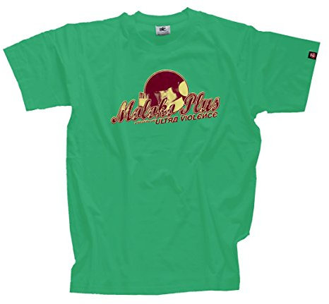 T-Shirt Kelly XXL Moloko Plus Clockwork Orange Uhrwerk Ales Stanley Kubrick