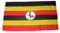 Fahne/Flagge Uganda NEU 90 x 150 cm Flaggen