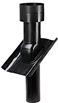 Naber DN 150 Dachhaube, schwarz