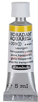Schmincke – HORADAM® AQUARELL - feinste Künstler-Aquarellfarben, Lasurgelb - 5 ml