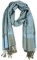PASKMLNA Pashmina-Schal, Paisleymuster, Jacquard, Stola, Olive-light Aqua01870, Large