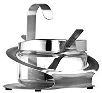 Home Professional Formaggera, Acciaio/Trasparente, 12x11x13 cm