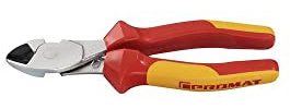 PROMAT 810159 Kraftseitenschneider VDE L.160mm Chrom f.Pianodraht PROMAT m.2Komp.-Hüllen