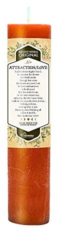 Blessed Herbal art / love candle