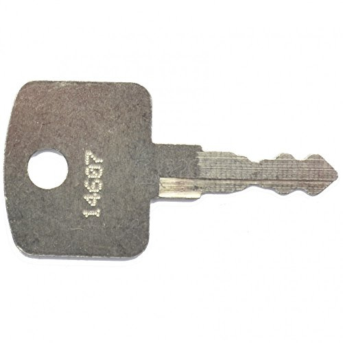 14607 Key fits JCB, Bomag, Terex, Volvo, New Holland, Case, Skytrak