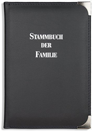 Stammbuch Stammbuch der Familie Leder Coiro Hochzeit schwarz