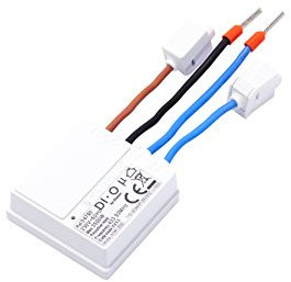 Micro module prise encastrée - 3500W - extra plat - Blanc - DiO