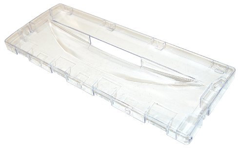 Indesit C00283722 Gefriergerätezubehör/Original-Ersatz klare Gefrierfach Klappe für den Gefrierschrank Flap /