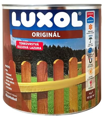 Luxol-Original Holzschutzlasur-mahagoni-2,5 l