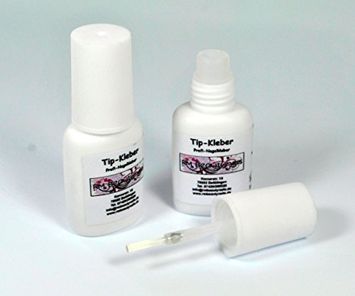 1x 7,5ml Tip Kleber Nagelkleber Pinsel Flasche Fingernagel Kunstnagel Nageldesign