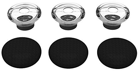 Voyager Legend Eartips para Plantronics Voyager Legend HD Pro, Paquete de 3 Auriculares con Cubierta de Espuma, tamaño, Mediano