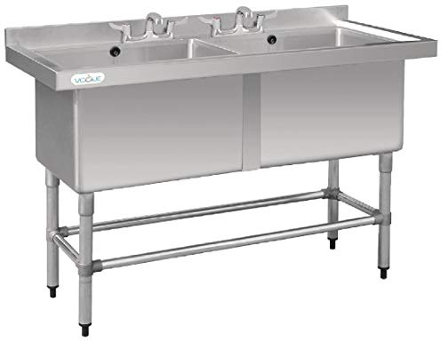 Vogue Double Deep Pot Sink