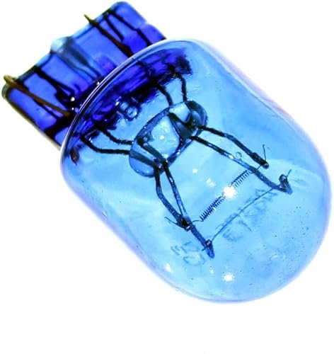 2er SET W3x16q Tagfahrlicht Lampen Xenon-Weiss 12V W21/5W Birnen TFL DRL Super-White 7443 [D] Neu Old-Harvest