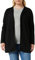 Vila Clothes Damen VINAJA New Long Jacket-NOOS Blazer, per Pack Schwarz (Black Black), 42 (Herstellergröße: XL)