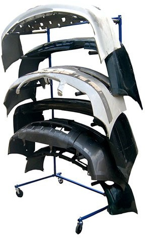PowerTec 91177 Mobile Bumper Rack - Double