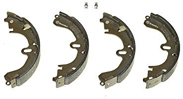 Brembo S83503 Bremsbacken, Anzahl 4 | Kompatibel mit: TOYOTA CELICA Coupe, CELICA Coupe, CELICA Liftback, COROLLA, COROLLA, COROLLA Compact, COROLLA Compact