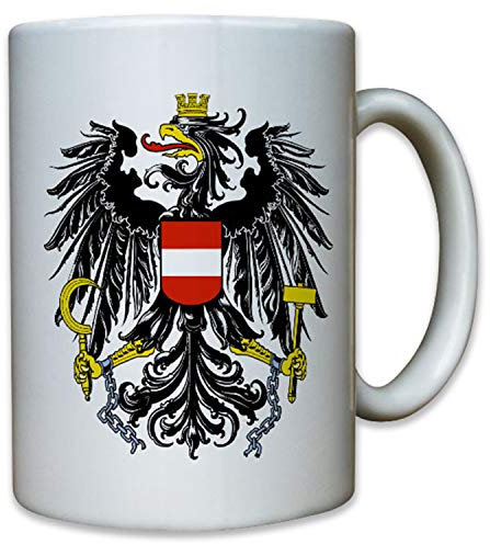 Austria Österreich Bundeswappen Adler Doppelkopfadler - Tasse #12919