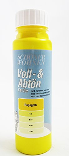 Voll- und Abtönfarbe Rapsgelb 125 ml