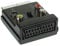 InLine 89959 Adaptateur de câble Scart 3xRCA, S-VHS Noir