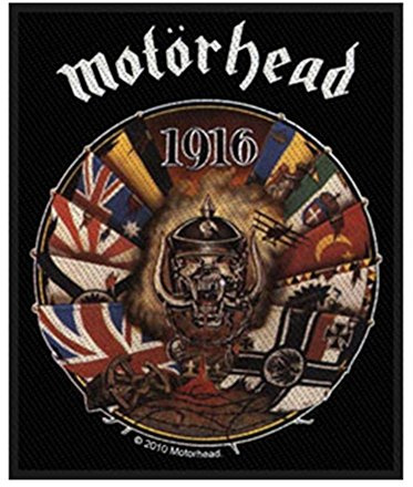 Motorhead 1916 Patch/Aufnäher Black