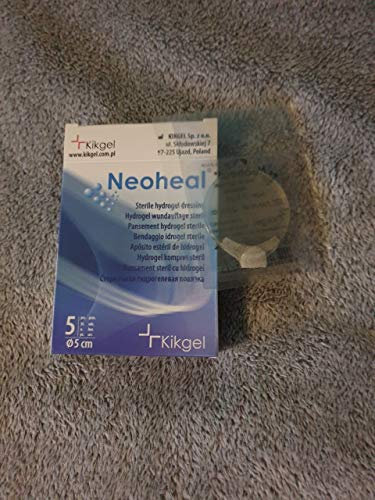 NEOHEAL Hydrogel Wundauflage Durchm.5cm 5 St