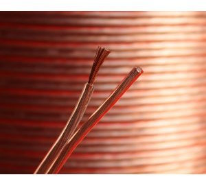 electrosmart 50m Quality 2 x 18AWG Loud Speaker Cable - Multi-Strand - Outside Dimensions of Cable: 5mm x 2.5mm