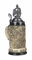 King German Beer Stein Deutschland Motto Stein 0.5 Liter tankard, Beer Mug