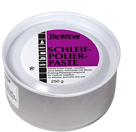 YACHTICON Schleifpaste Polierpaste Medium M100, Gewicht:250g