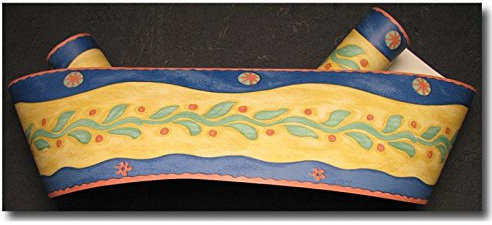 Tapetenborten Bordüre Floral 10 Meter