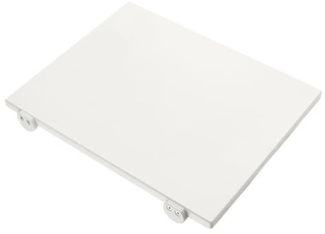 Euroceppi S.R.L 156252 Tagliere Poliet.C/Fermo 60X40X2 BCO, Mix, Bianco