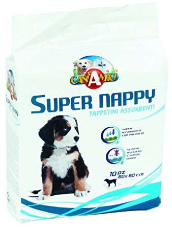 Croci Pañal Absorbente para Perros, 90 x 60 cm, Paquete de 10