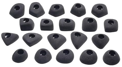 Ocun FOOTHOLDS Set 1 Bolt-on, Black