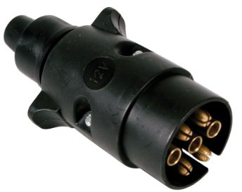 Pilot LA_38981 Anhänger-Stecker, 7-polig, Schraubversion
