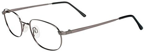 Flexon Unisex_Adult Autoflex 55 Memory Metal Sunglasses Gunmetal, Multi-Coloured, One Size