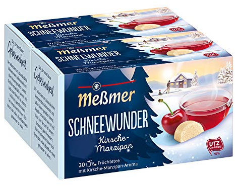 Meßmer Schneewunder - 20 Teebeutel, 2-er Pack (2 x 50 g)