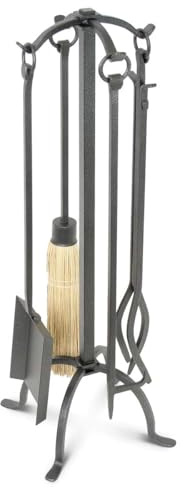 Pilgrim Craftsman Tool Set 18018 Kamingarnitur Kaminwerkzeuge, Eisen, Schwarz, 31 Tall