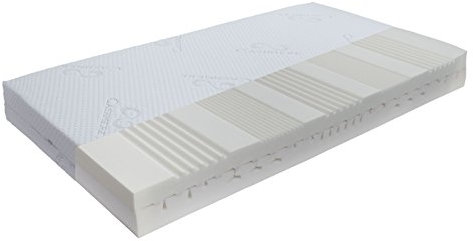 FMP Matratzenmanufaktur viscoelastische 7 Zonen Kombikern Visco/Kaltschaummatratze Visco Gold Cashmerebezug Härte: H3 (ab 85kg) Gr. 80x200cm