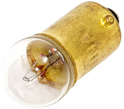 CEC Industries #53 Bulbs, 14.4 V, 1.728 W, BA9s Base, G-3.5 shape (Box of 10)