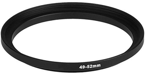Phot-R® 49-52mm Metal Step-Up Ring Adapter for Camera Filters and Lenses
