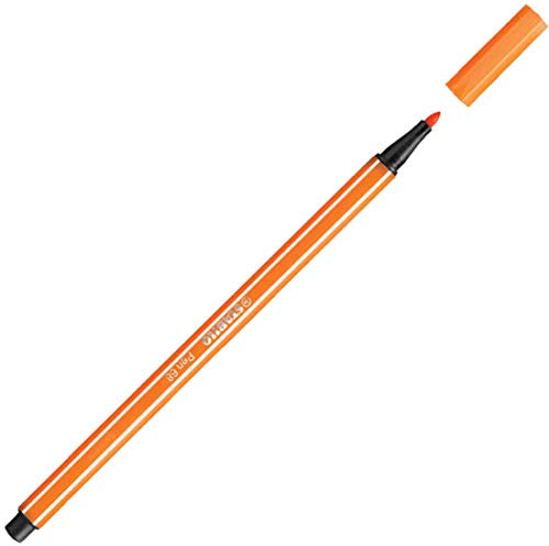 STABILO – 1 x Filzstift, Pen 68 – geruchsneutral, Vermillon clair