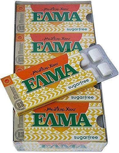 Elma Mastic Sugar Free Gum - 3 Packs, 10 Pieces Per Pack by ELMA