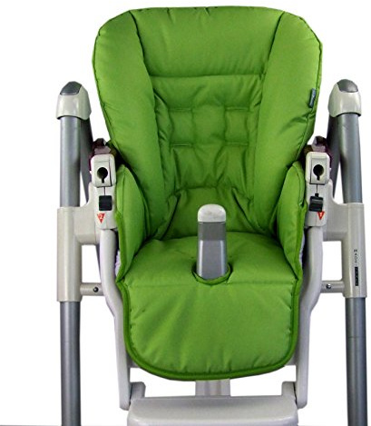 Babys-Dreams Sitzkissen Ersatzbezug für Peg Perego Prima Pappa Diner *9 FARBEN*(Hellgrün)